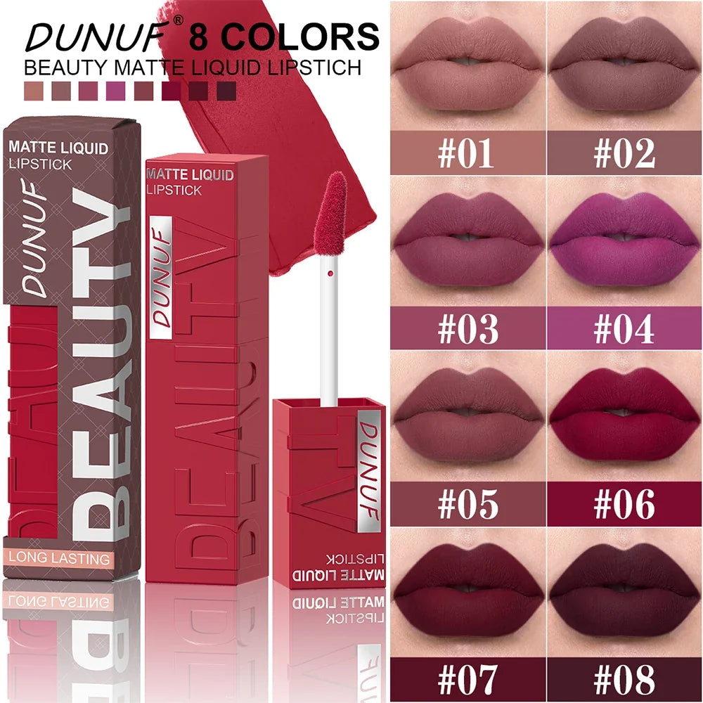 Lip Gloss Lipstick Easy To Color Waterproof Easy-color Sweat-proof Non-stick To Cups, Y2K Fancy Fashion Suitable For Christmas