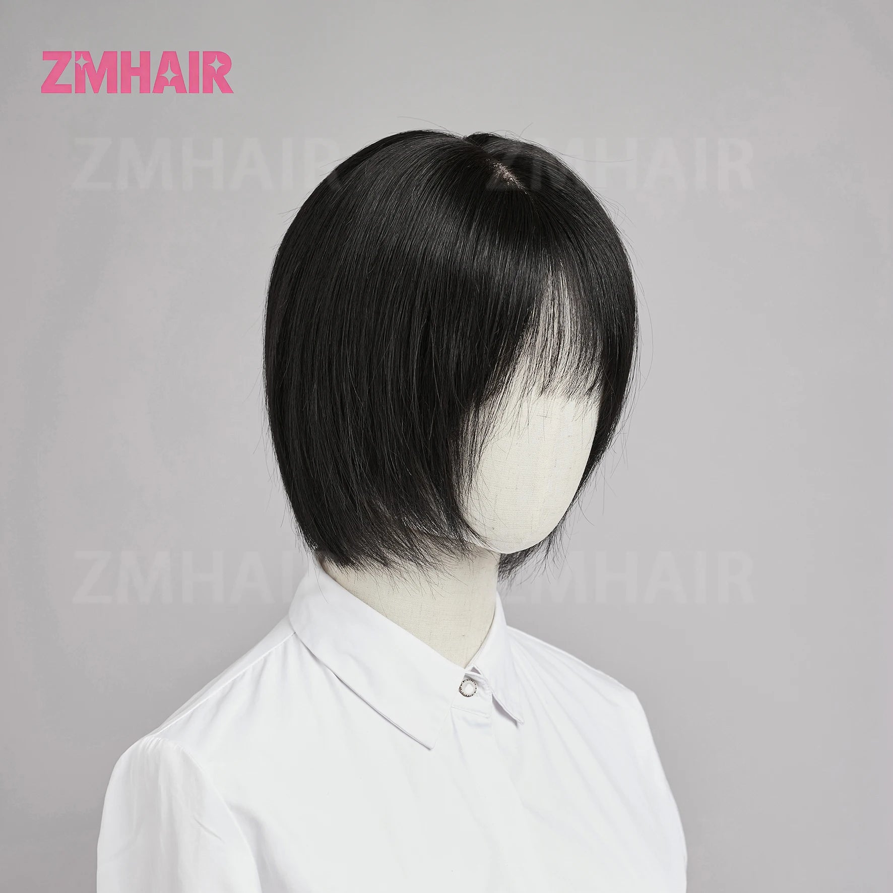 Luxury Kosher Sheitel 100% European Virgin Hair Silk Base Wig Short Bob Human Hair Jewish Wig Soft & Natural