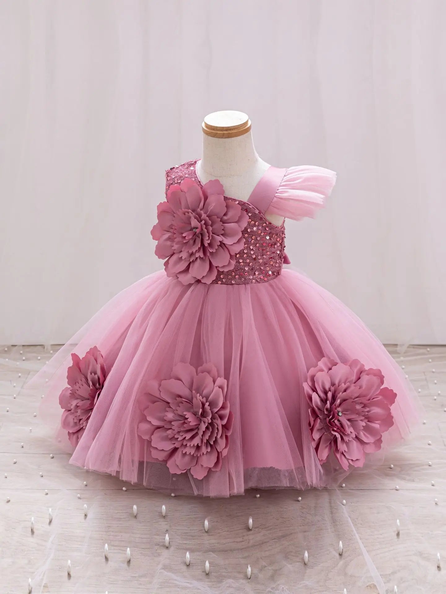 Toddler & Little Girls Birthday & Party Butterfly Dress