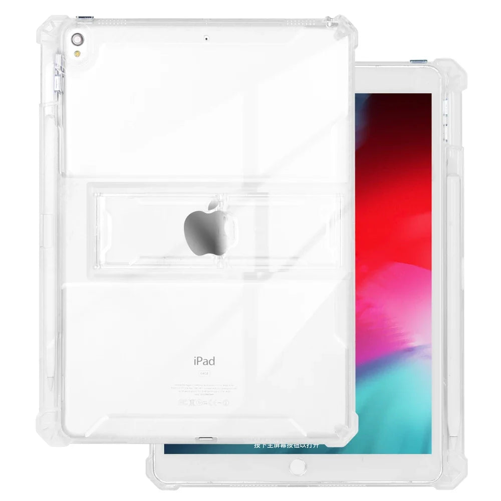 iPad Case 2022 Pro 11 10th Generation 10.9 Air 5 4 10.2 7/9th 2021 Mini 6 10.5 2018 9.7 5th 6th 12 9 Transparent Cover Funda