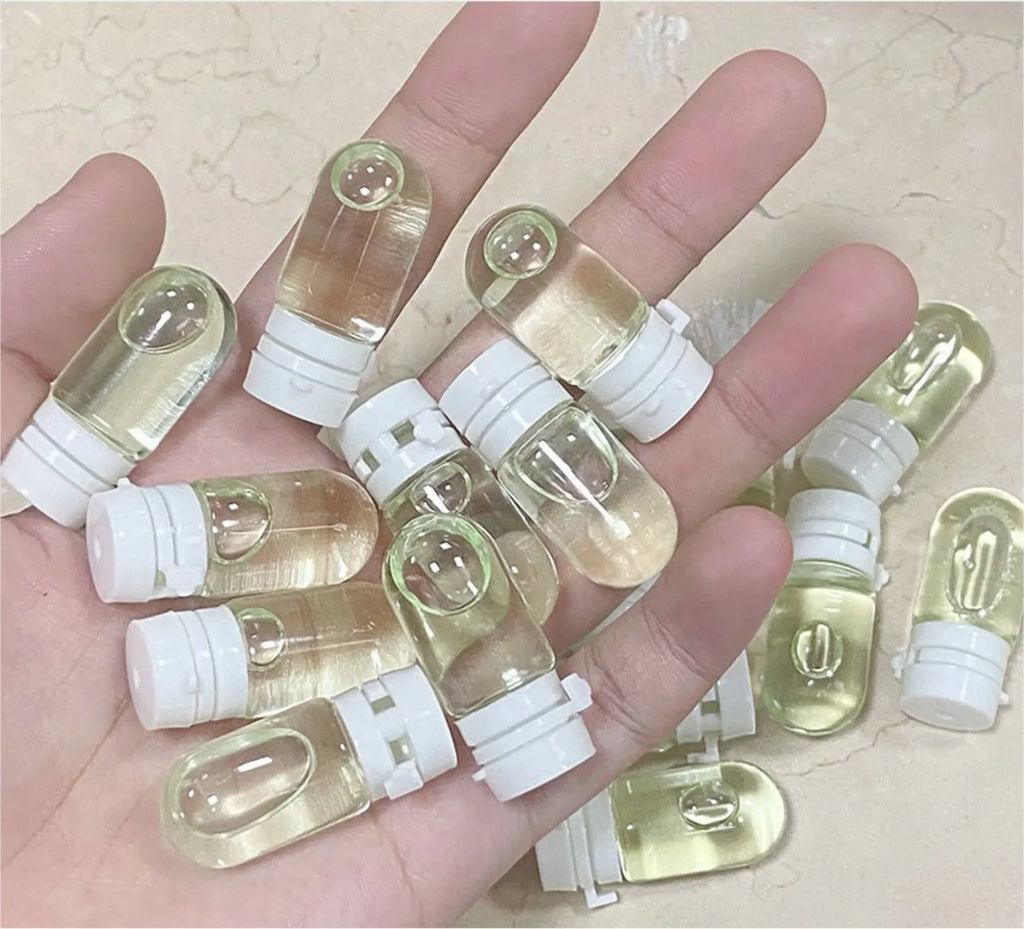 10/30pcs Cleansing Oil Camellia Secondary Facial Cleanser Deep Gentle Cleansing Travel Portable Single Makeup Remover Oil