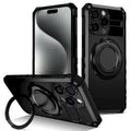 Luxury Shockproof Armor Case For iPhone 16 15 14 13 12 11 Pro Max 16Pro 15Pro 14Pro For Magsafe Mag Safe Wireless Charge Cover