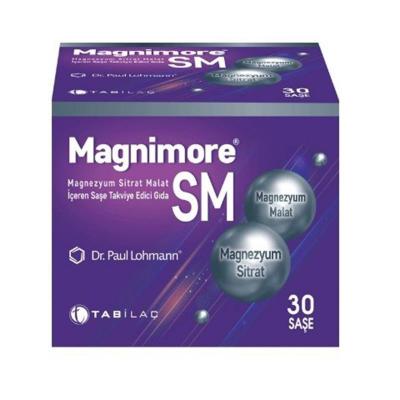 Magnimore SM: Magnesium Citrate Malate Supplement - Energy, Muscle Support, and Deficiency Relief in Convenient Sachets