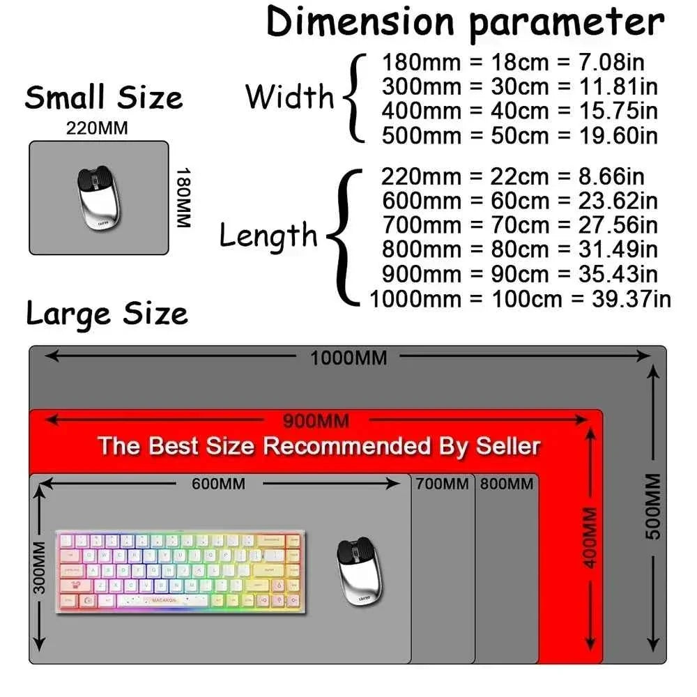 Anime Bleach Mousepad Large Keyboard Table Pad Japan Manga Laptop Office Rubber Soft Deskmat Pc Gamer HD Print Non-Slip Mice Mat