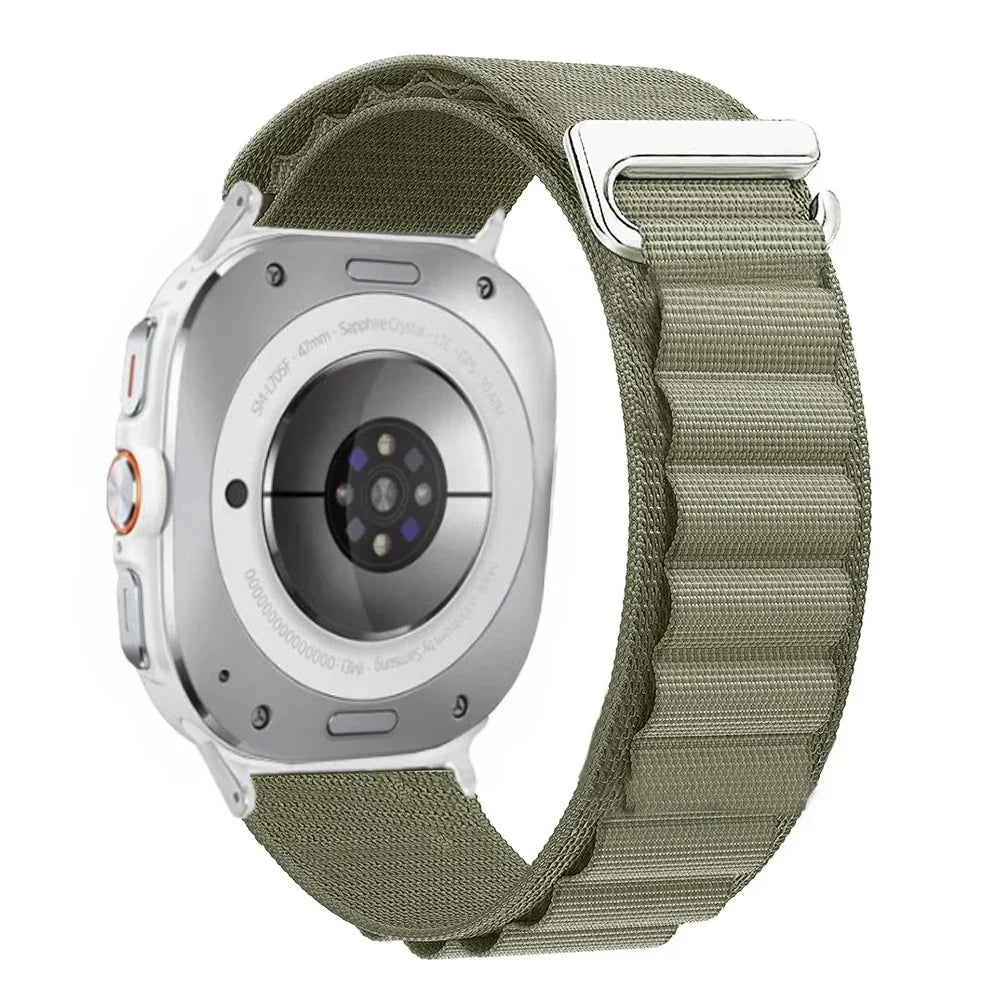 Alpine Loop Nylon Strap For Samsung Galaxy Watch 7 Ultra 47mm Band Sport Bracelet  Watchband For Samsung Galaxy Ultra 7 Bracelet