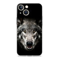 Luxury Transparent Phone Case For iPhone 15 14 13 12 11 Pro Max XS X XR 7 8 Plus Clear Cover Black Cheetah Tiger Lion Animals