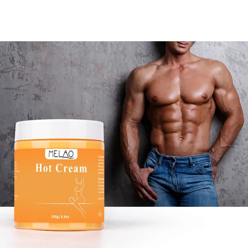 MELAO Hot Cream Massage Gel Natural Cellulite Lotion Multi Use Skin Toning Cream Soothes Aches for Sore Joints and Muscle