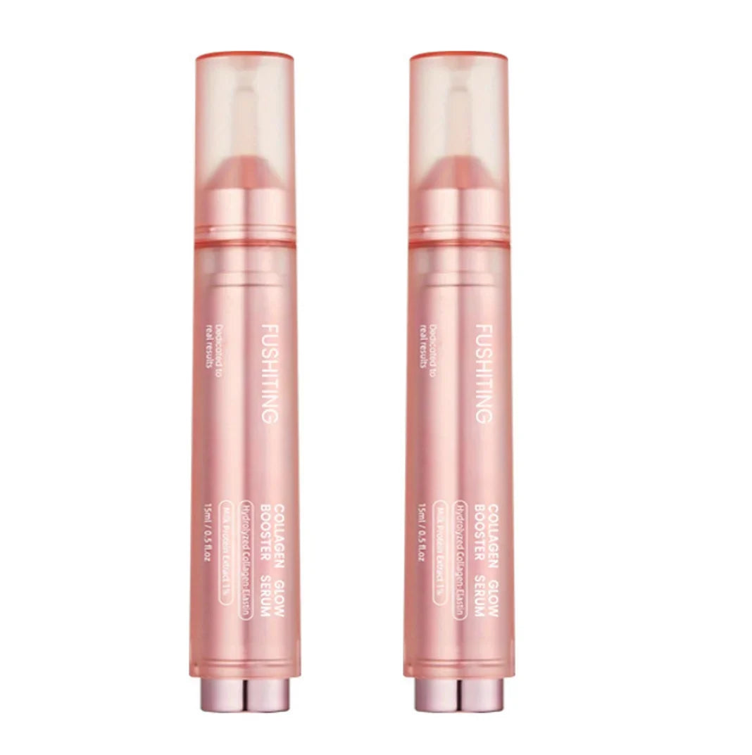 Collagen Glow Booster Milk Protein Extract Serum,Niacinamide Facial Radiance Hydrating Firming Essence,Korean Glass Skin Care