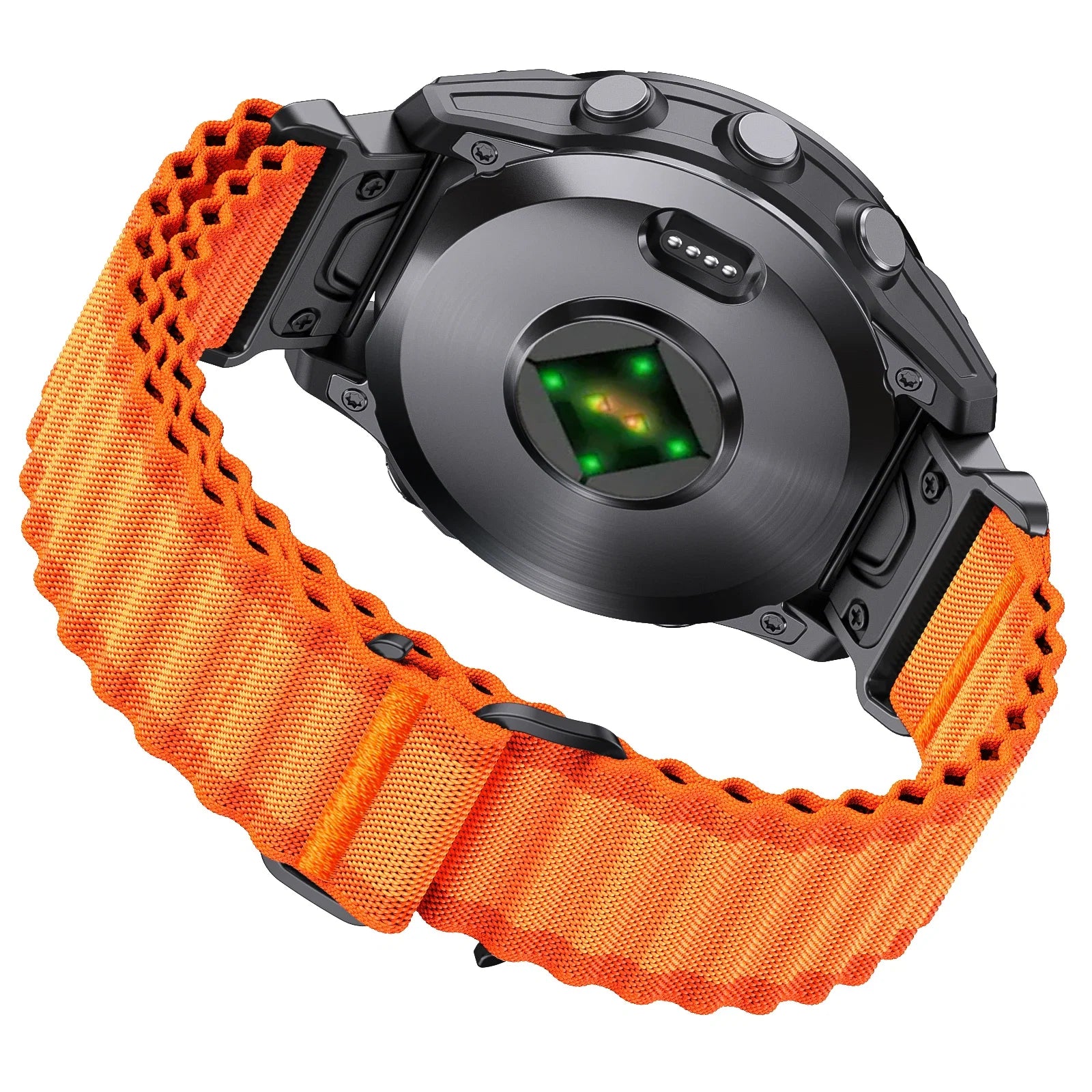 QuickFit 26mm 22mm Two Tone Nylon Strap For Garmin Fenix E 8 7X 7 6 6X/Epix Pro Gen 2 51mm 47mm/Tactix Watch Band Accessories