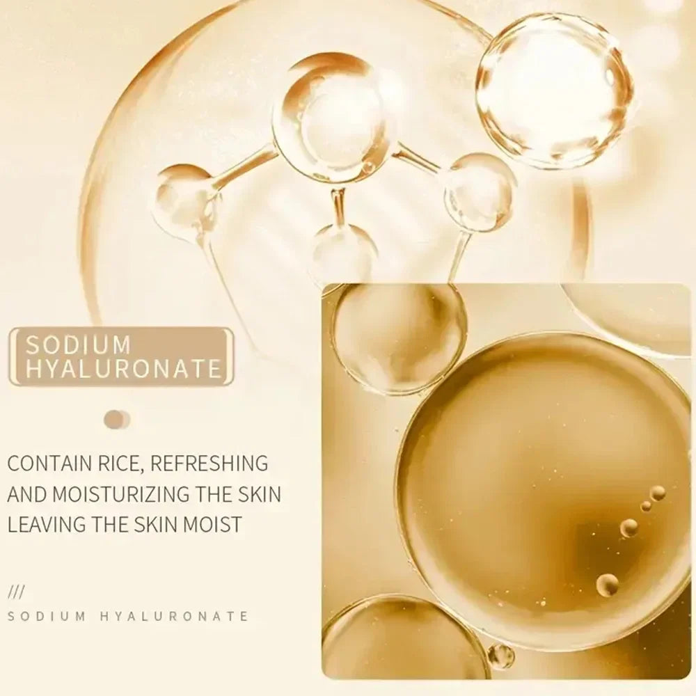 Rice Cream Promotes Elasticity Radiance MoisturizesNouriTheshes LocksMoisture Anti Aging Face Lifting Nourishing Repair Collagen