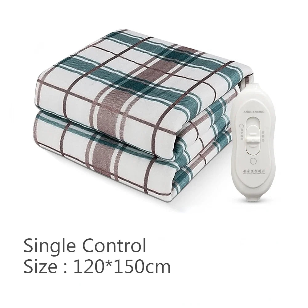 110V 220V Electric Blanket Thicker Heaters Home Bed Sheet Thermal Mat Heating Mattress Winter Thermostat Double Body Warmer Pads