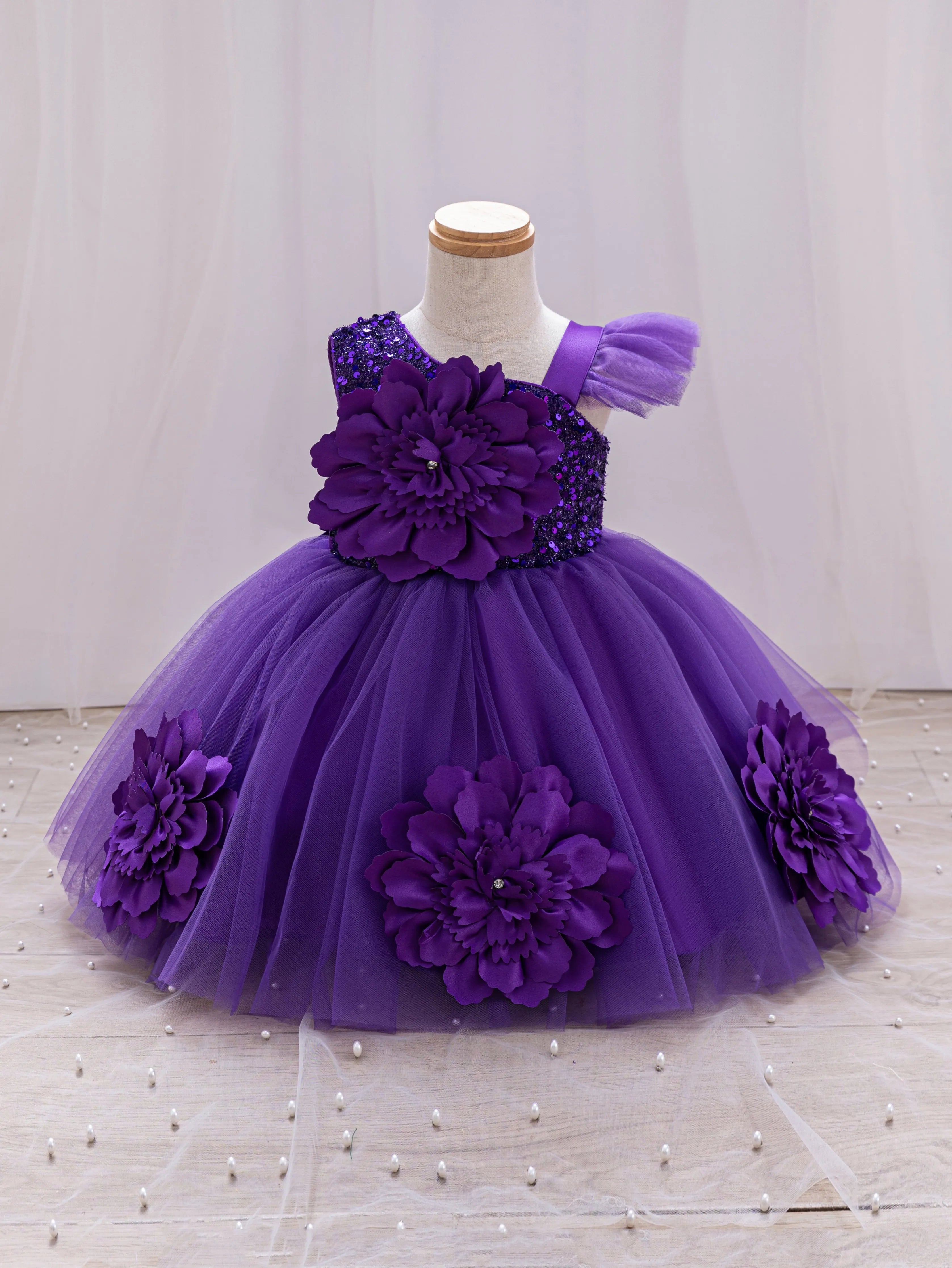 Toddler & Little Girls Birthday & Party Butterfly Dress