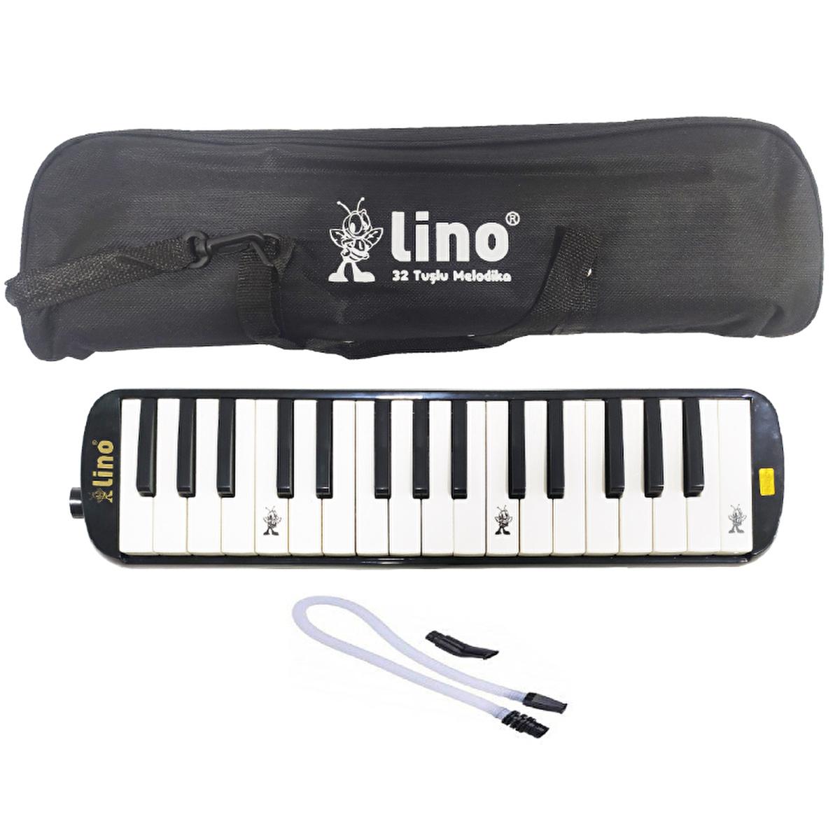 Lino Melodika 32-Key Melodica with Cloth Bag - Ideal for Music Education and Enthusiasts