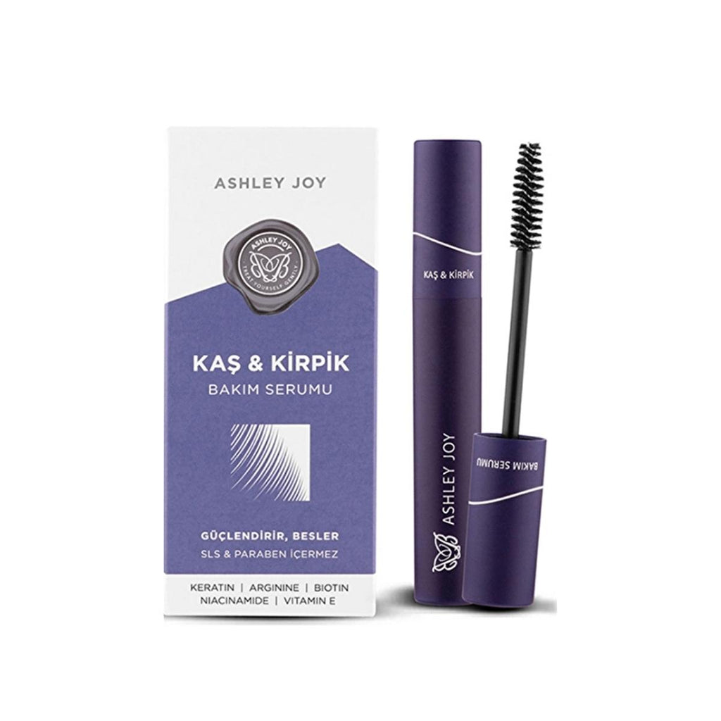 Ashley Joy Eyelash & Eyebrow Growth Serum: Strengthen, Volumize, Paraben-Free for Thicker, Longer Lashes & Brows