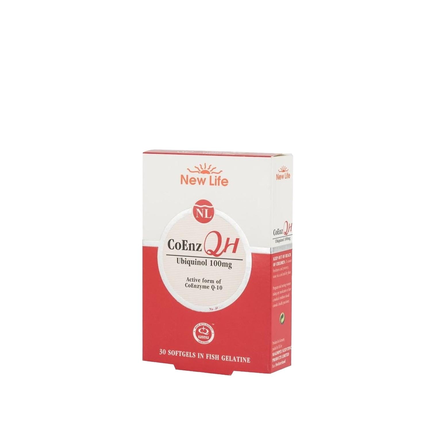New Life Coenz QH 30 Capsules - Ubiquinol CoQ10