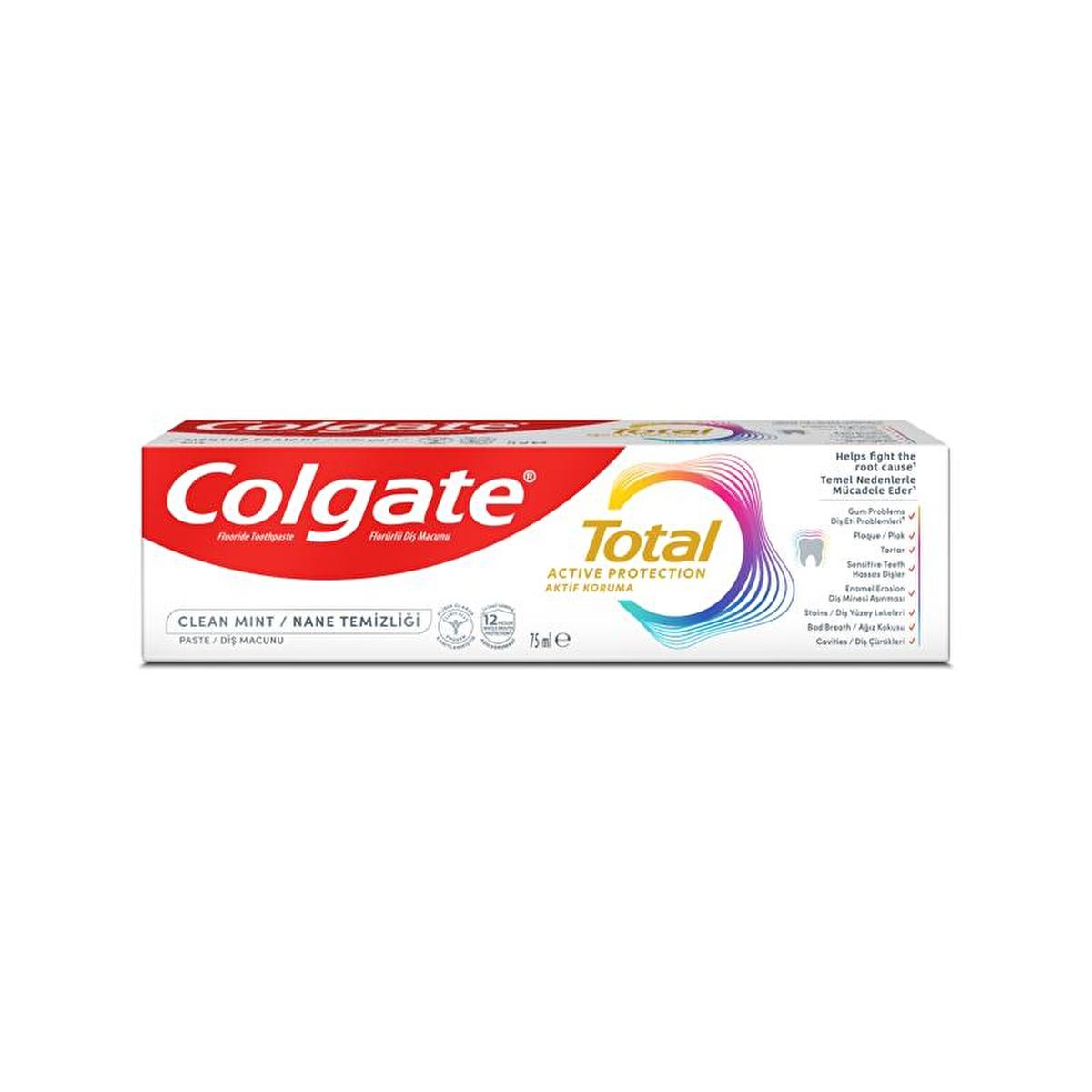 Colgate Total Advanced Mint Cleaning Toothpaste: Fresh Breath, Cavity Prevention & Gum Health - Advanced Oral Hygiene 2.54 fl oz