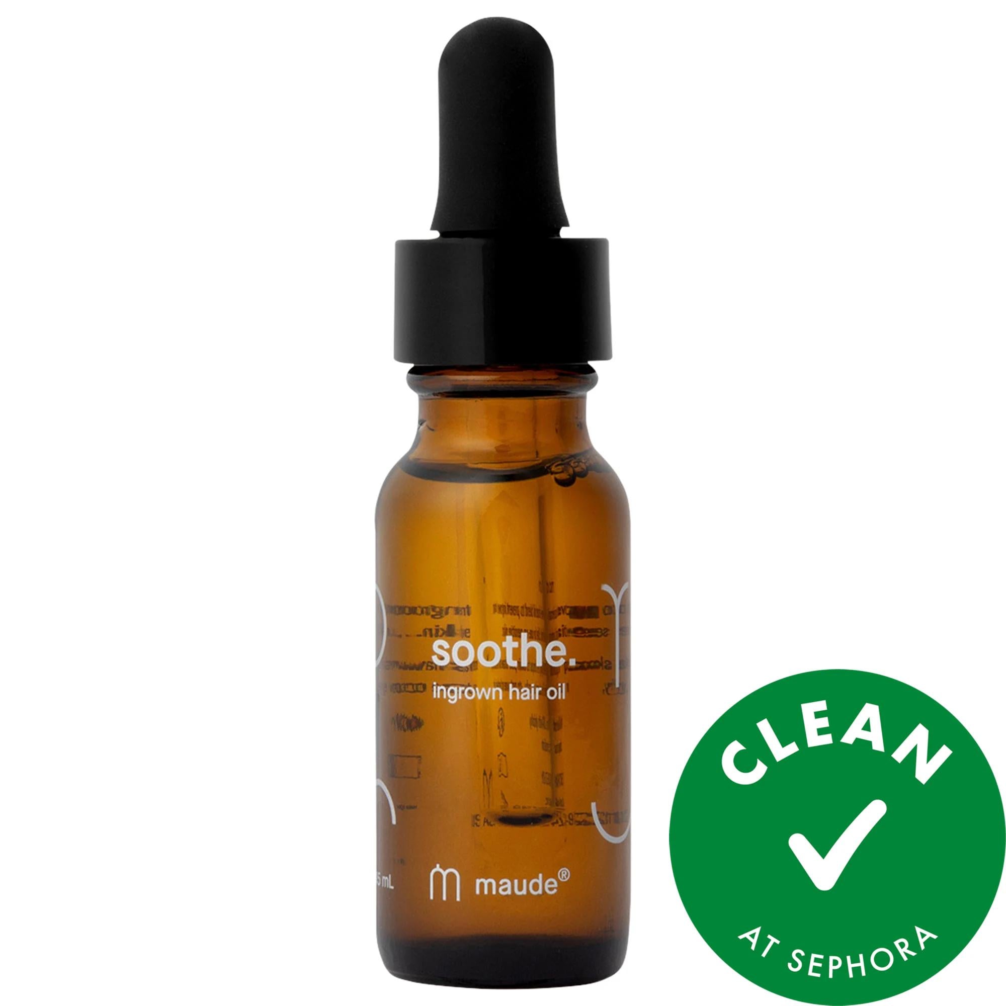 Soothe Ingrown Hair Oil - Natural Post-Shave Skincare for Sensitive Skin, Antimicrobial & Moisturizing