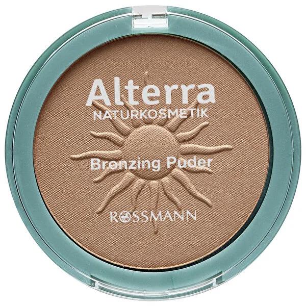 Alterra Bronzing Powder No:02 Sun Kissed - Vegan, Dermatologically Tested Tanning Powder