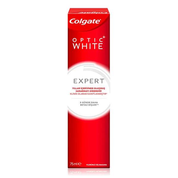 Colgate Expert White Teeth Whitening Toothpaste - 75ml, Removes Deep Stains & Yellowing, Whitens Teeth in 5 Days