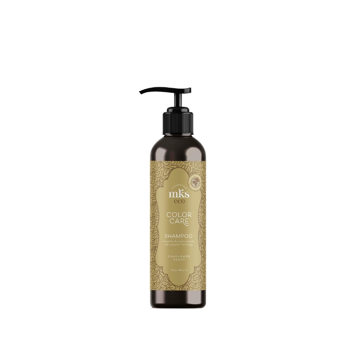 MKS Eco Color Care Sunflower Color Protecting Shampoo - 296ml, Sulfate-Free, Eco-Friendly Packaging
