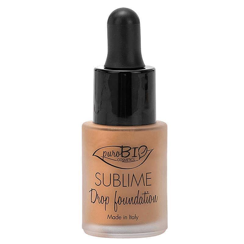 PuroBio Sublime Drop Foundation 01 - Nourishing Mineral Liquid Foundation with Antioxidants & Sun Protection