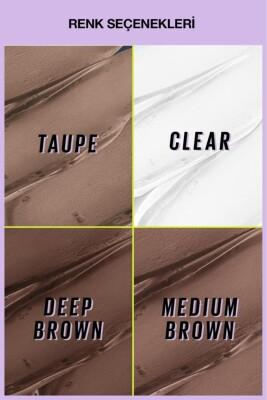 Maybelline Super Lock Brow Glue: Taupe Eyebrow Mascara for All-Day Hold & Fuller Brows - Long Lasting Brow Gel & Ka_ Sabitleyici