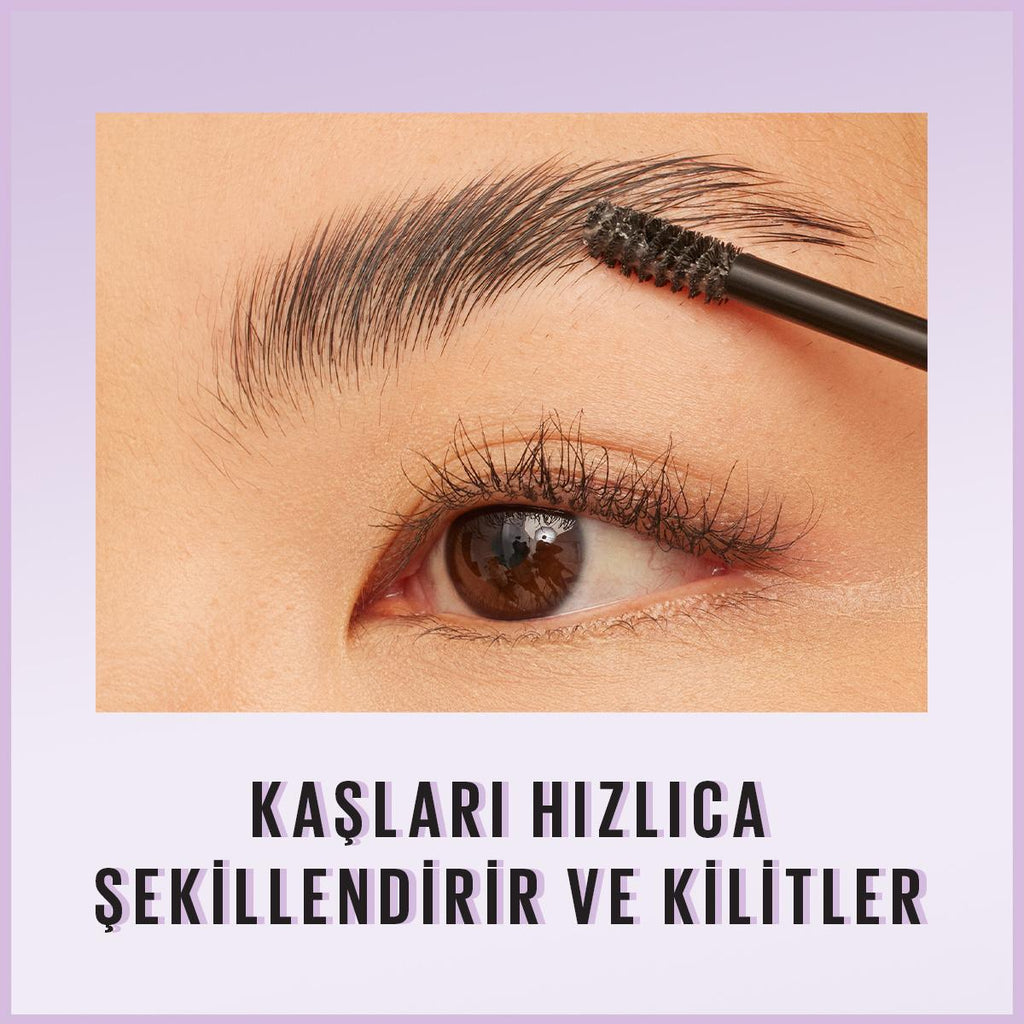 Maybelline Super Lock Brow Glue: 24H Laminated Eyebrow Mascara for Defined, Sweat & Smudge Proof, All Day Eyebrow Styling & Shaping