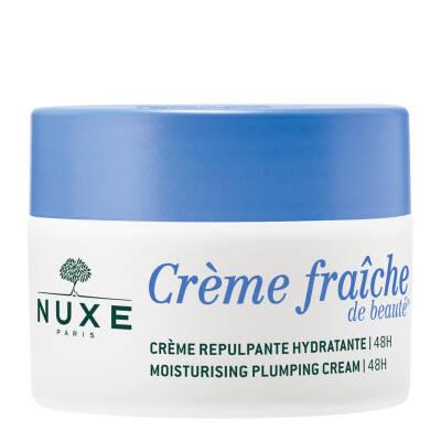 Nuxe Cr�me Fra”che: 48-Hour Hydrating Facial Moisturizer for Normal Skin | Botanical Plumping Cream with Sweet Almond Oil & Shea Butter