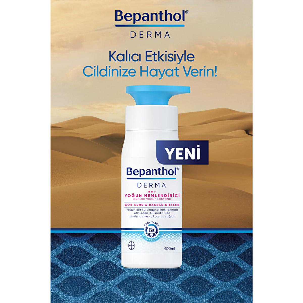 Bepanthol Derma: Intense Moisturizing Body Lotion for Dry, Sensitive Skin - 13.53 fl oz - Soothing Relief & Lasting Hydration