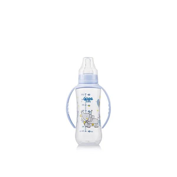 Wee Baby Kulplu PP Biberon 745 270 ml Baby Bottle for 6-18 Months - Enhances Grip & Feeding Experience