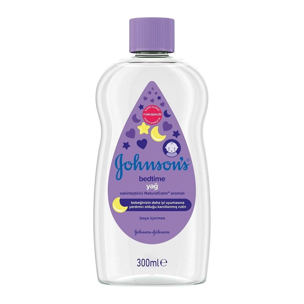 Johnson's Baby Bedtime Oil - Dermatologist-Tested, Clinically Proven Baby Massage Oil for Better Sleep, 10.14 fl oz