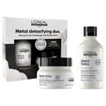 L'Oréal Professionnel Metal Detox Shampoo & Mask Value Set: Sulfate-Free Hair Detox for Color Protection, Breakage Reduction & Enhanced Shine