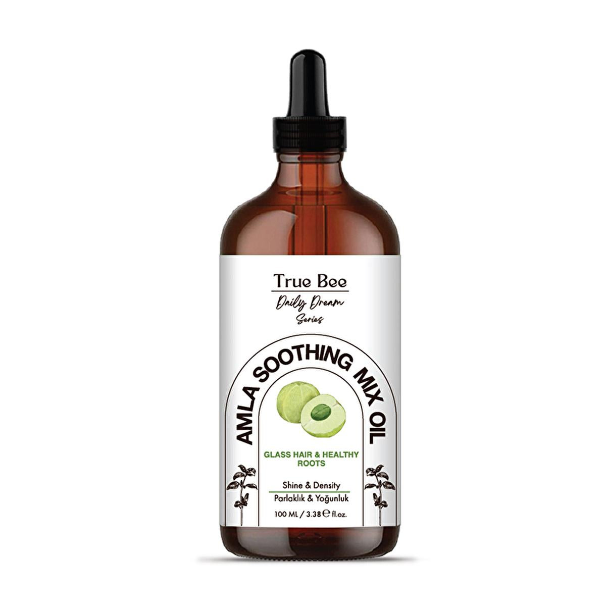 True Bee Daily Dream Amla Hair Oil - Nourishing, Anti-Hair Loss, Promotes Hair Growth & Strength - 3.38 fl oz