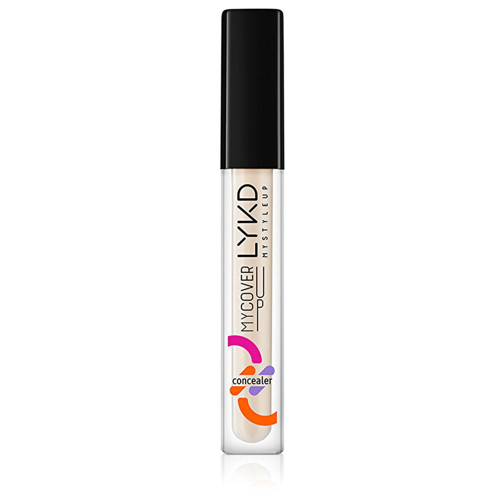 LYKD Liquid Concealer for High Coverage, Radiant Finish - Under Eye Concealer for Sensitive Skin