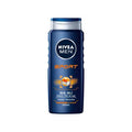 Nivea Men Sport Shampoo - Refreshing Lime Scented Hair and Body Wash for Active Men