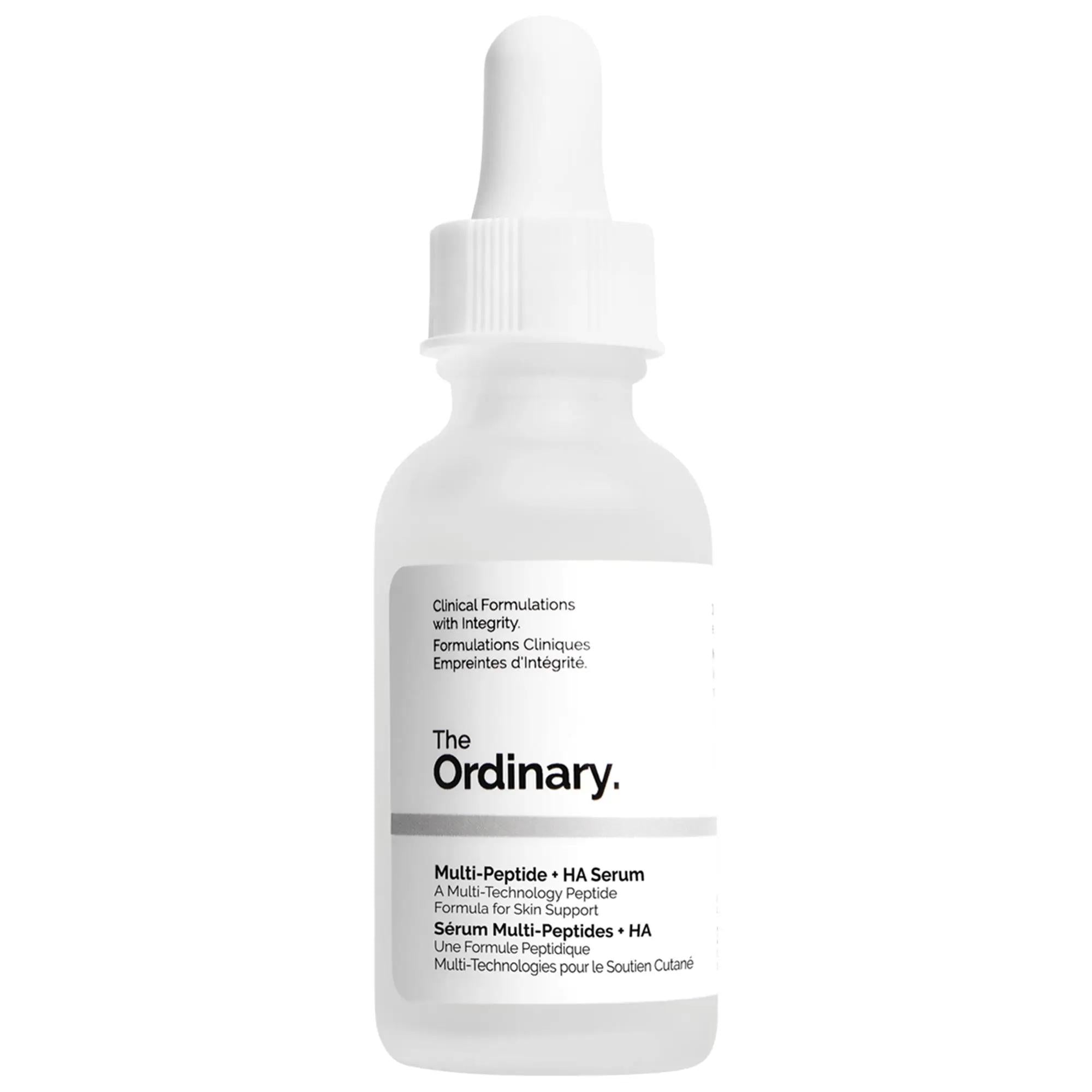 The Ordinary Multi-Peptide + HA Serum for Facial Wrinkles - Anti-Aging, Vegan & Cruelty-Free