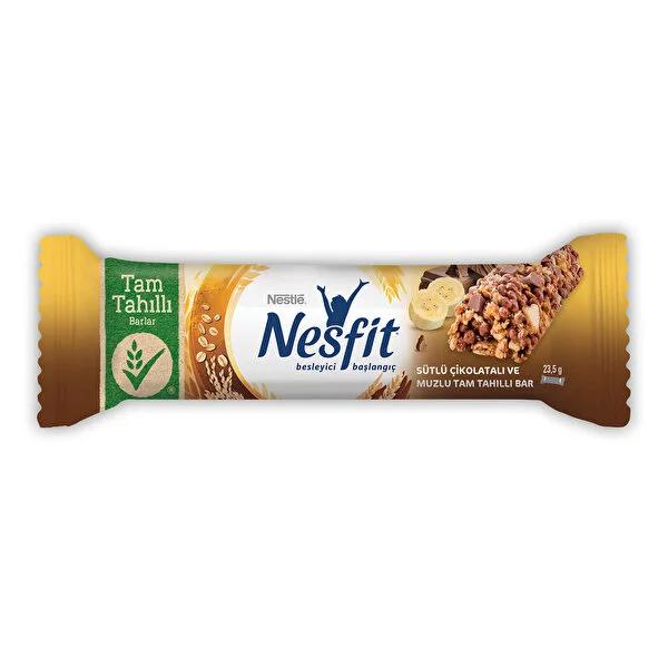 Nestle Nesfit Bar - Whole Grain Energy Bar with Milk Chocolate & Banana Flavor
