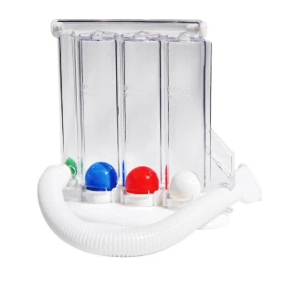 Triflo Breathing Exercise Device for Lung Capacity Improvement - Respiratory Therapy Tool