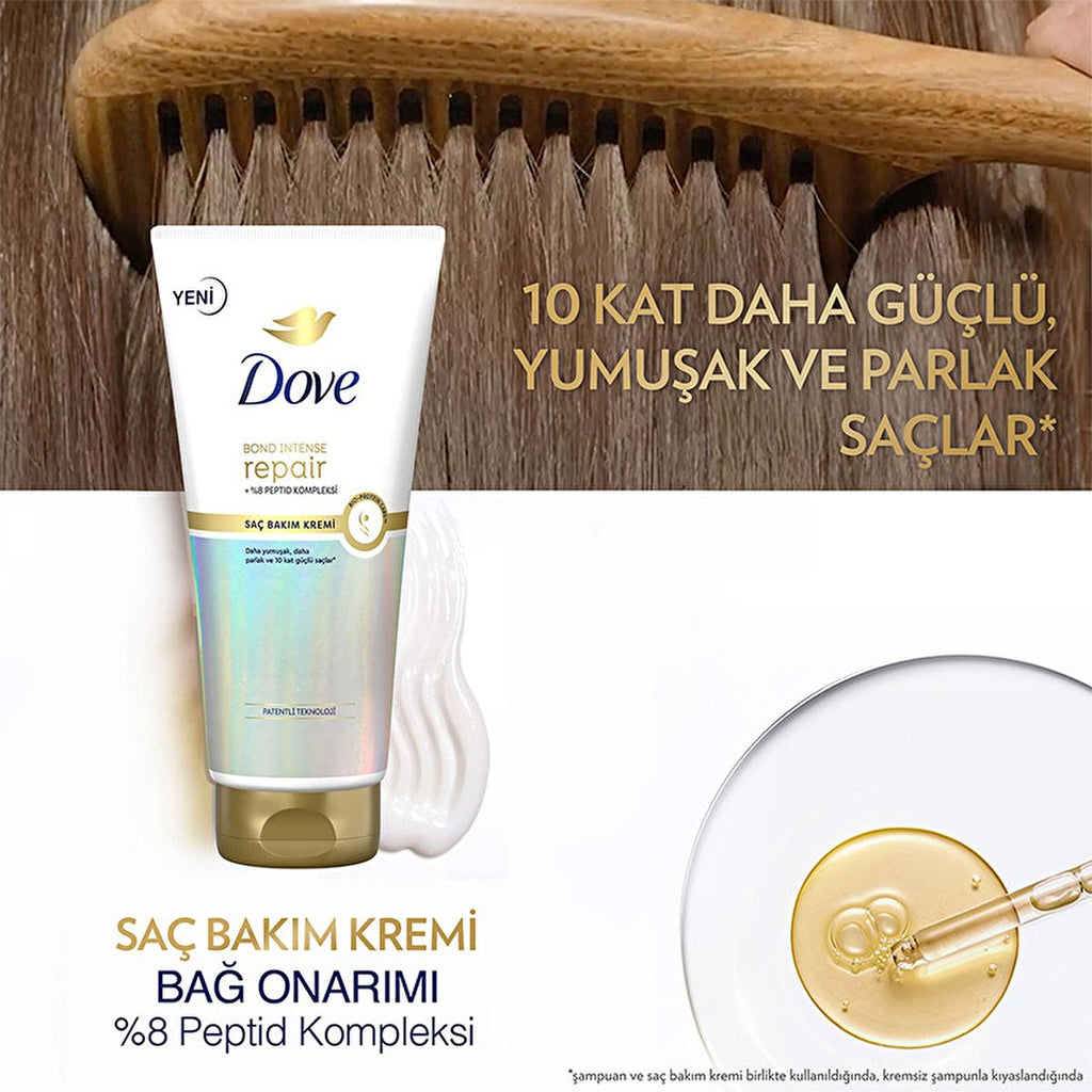Dove Bond Intense Repair Conditioner - Peptide Complex | 170 ml