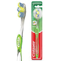 Colgate Twister Manual Toothbrush - Medium Bristles, Deep Cleaning & Tongue Scraper for Superior Oral Hygiene