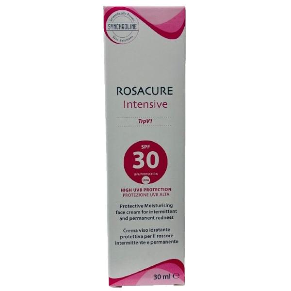 Synchroline Rosacure Intensive Cream SPF30 - Gentle Sunscreen for Rosacea-Prone Skin, SPF30 Protection, 1.01 fl oz