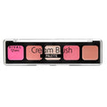 Rival Loves Me Vegan Cream Blush Palette: Buildable, Blendable Colors & Radiant Highlighter - Natural Face Makeup