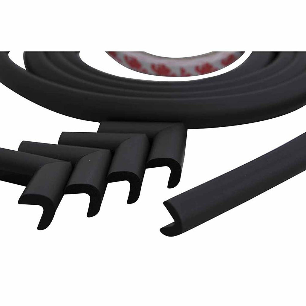 Miny Baby Safety Corner Protector and Edge Guard - Non-Toxic, Flexible Rubber Protection for Furniture Edges and Corners