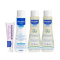 Mustela Baby Care Set for Newborns - Gentle, Natural, and Hypoallergenic Products for Sensitive Skin