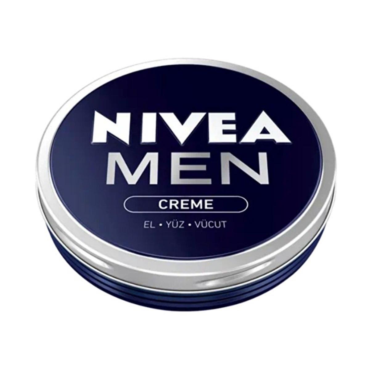 Nivea Men Intensive Moisturizing Cream - Hydrating Face, Body & Hand Cream for Dry Skin - Non-Greasy Formula, All-Day Moisture & Protection