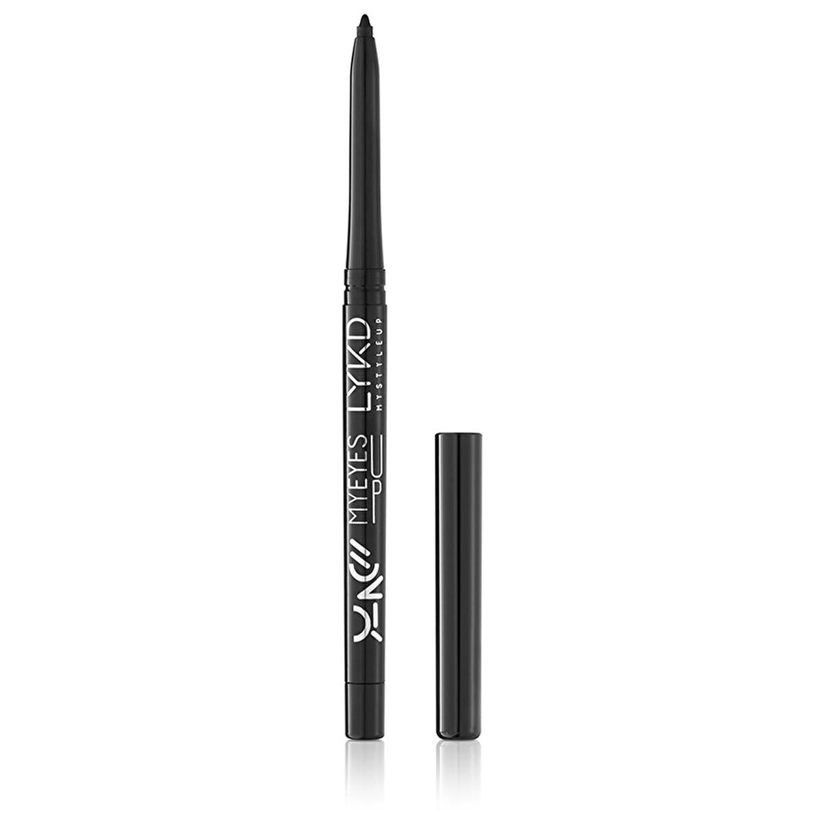 LYKD Automatic Eye Pencil 100 Black - Waterproof Eyeliner for Makeup Enthusiasts & Beauty Professionals