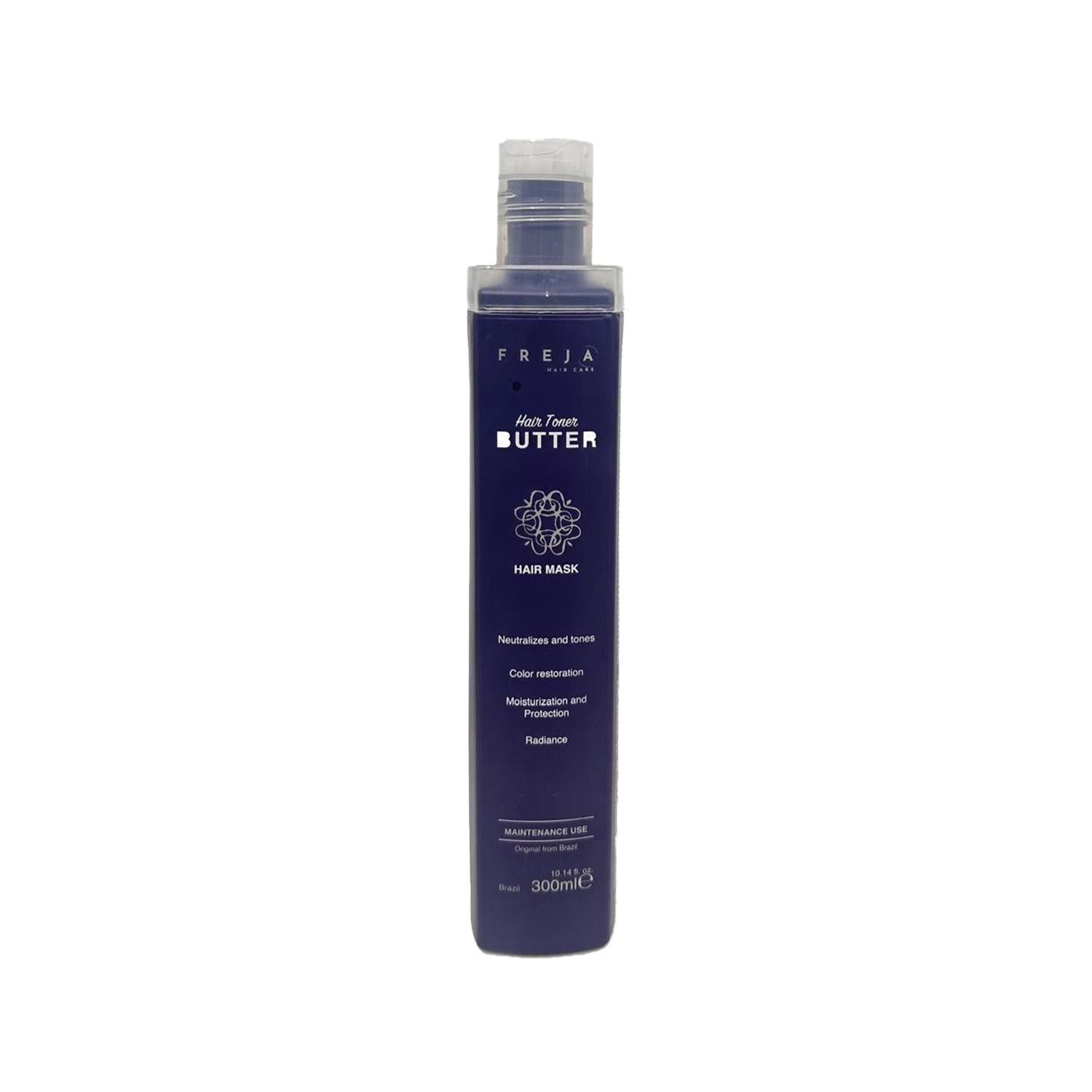 FREJA Brazilian Micellar Hair Toner Butter Hair Mask - 300ml Nourishing Treatment for Healthy Hair