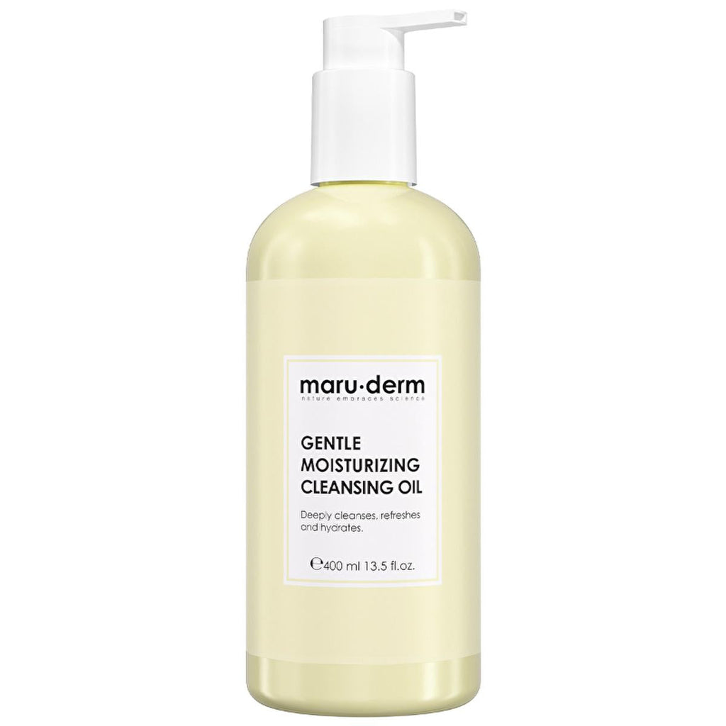 Maruderm Cleansing Oil - Gentle Makeup Remover & Skincare for All Skin Types, SLS & SLES Free, 13.53 fl oz