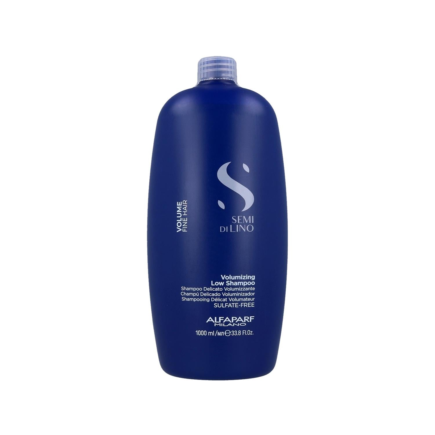 Alfaparf Semi Di Lino Volumizing Shampoo 1000ml - Adds Volume & Thickness to Fine Hair