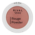 Rival Loves Me Vegan Blush No:02 Light Apricot - Dermatologically Tested, Compact Makeup for Sensitive Skin